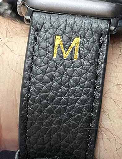 Cinturino Apple Watch in Pelle Granulata "Liberty" Collections photo review