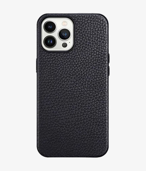 Cover iPhone 15 Pro in Pelle Granulata