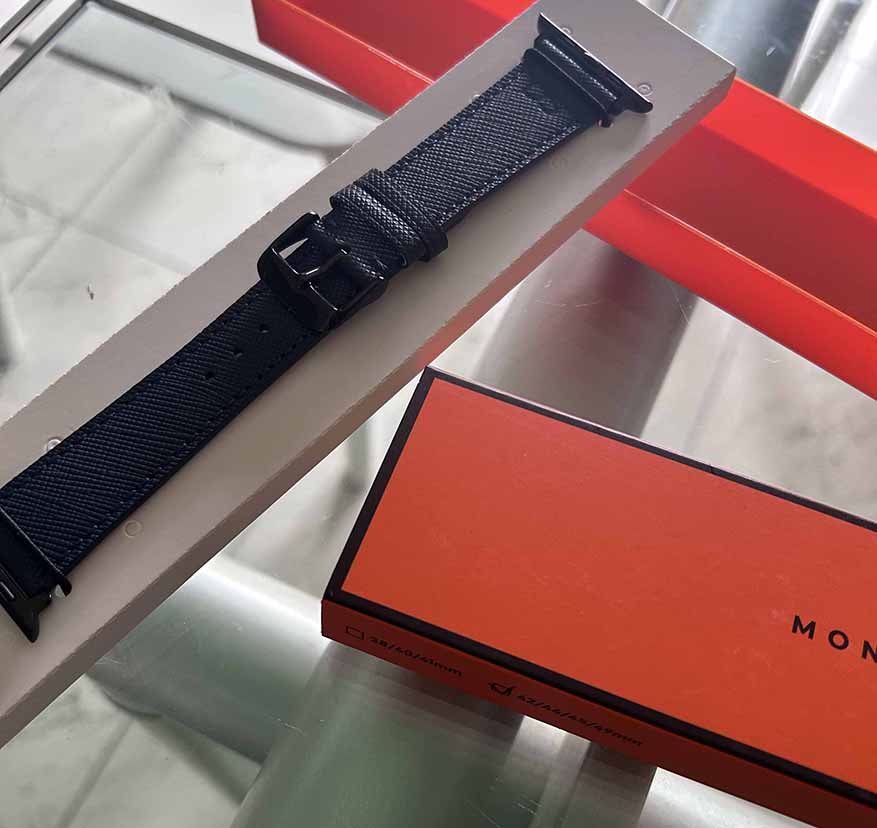 Cinturino Apple Watch in Pelle Personalizzato photo review