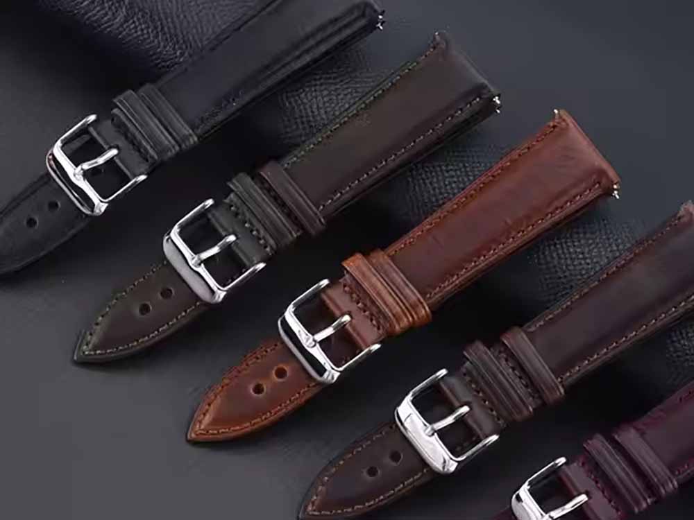 cinturino pelle liscia apple watch