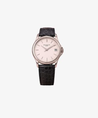 Cinturino per Orologio in Pelle di Coccodrillo "Croco" - Nero - immagine 3