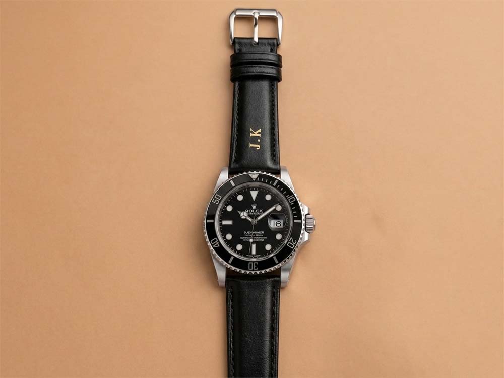 cinturino pelle personalizzato elegante