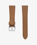 cinturino pelle saffiano marrone