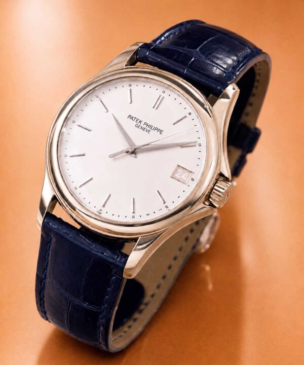 Leather Watch Strap "Royal" - Blue - Image 2