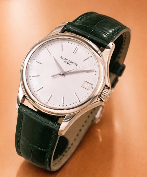 Leather Watch Strap "Royal" - Green - Image 2