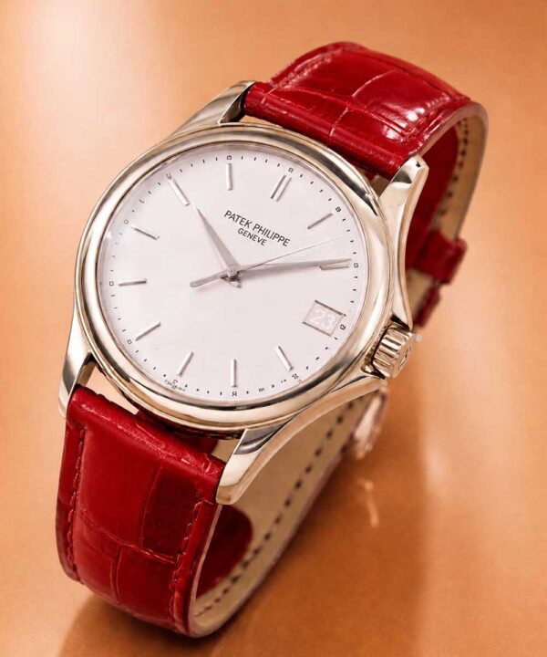 Leather Watch Straps "Royal" - Red - Image 2