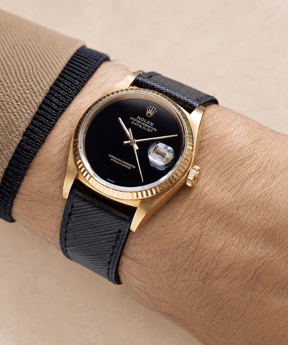 cinturino pelle saffiano orologio rolex