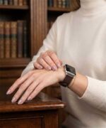 cinturino personalizzato apple watch marrone donna