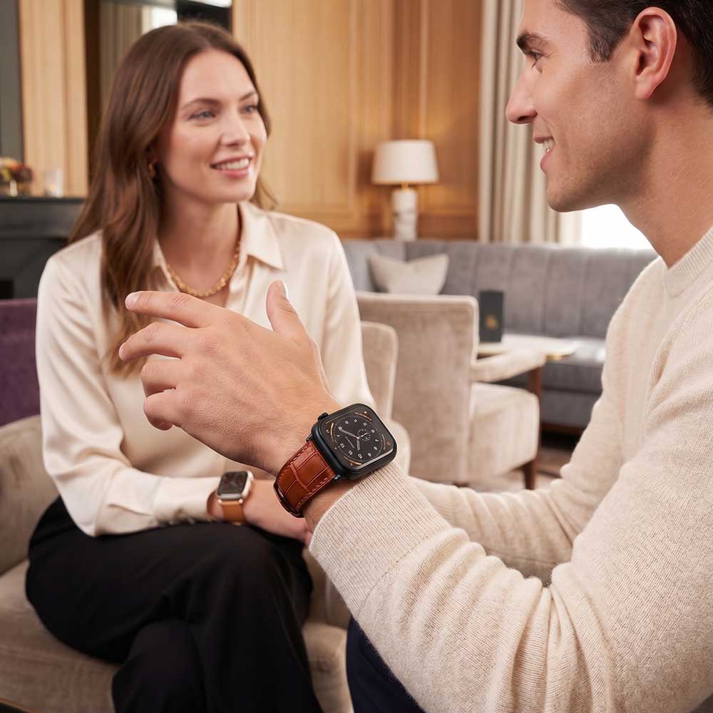 cinturino apple watch in pelle