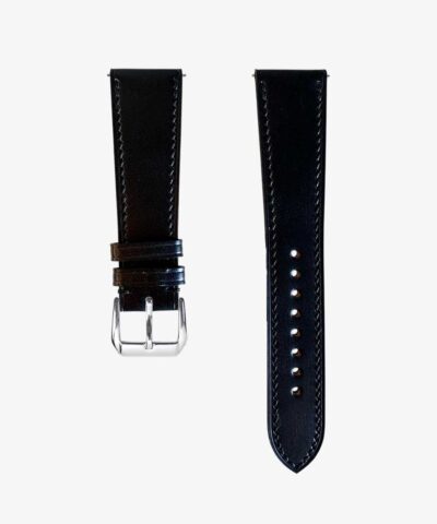 cinturino pelle nero classico